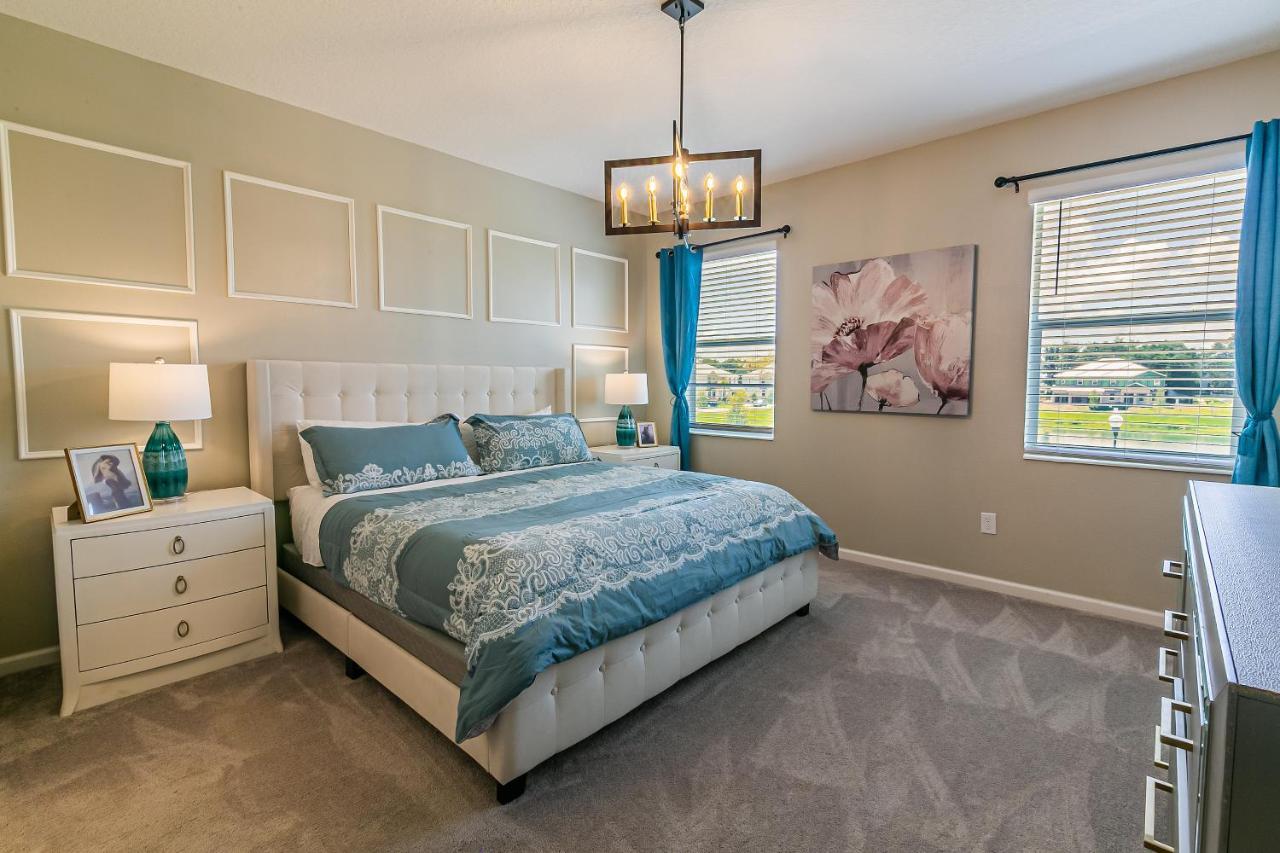 Luxury 12 Bedrooms Pool House 10 Min To Disney4630 키시미 외부 사진