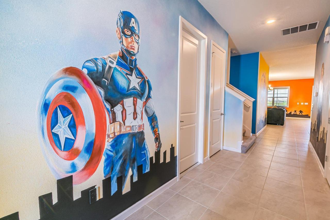Luxury 12 Bedrooms Pool House 10 Min To Disney4630 키시미 외부 사진