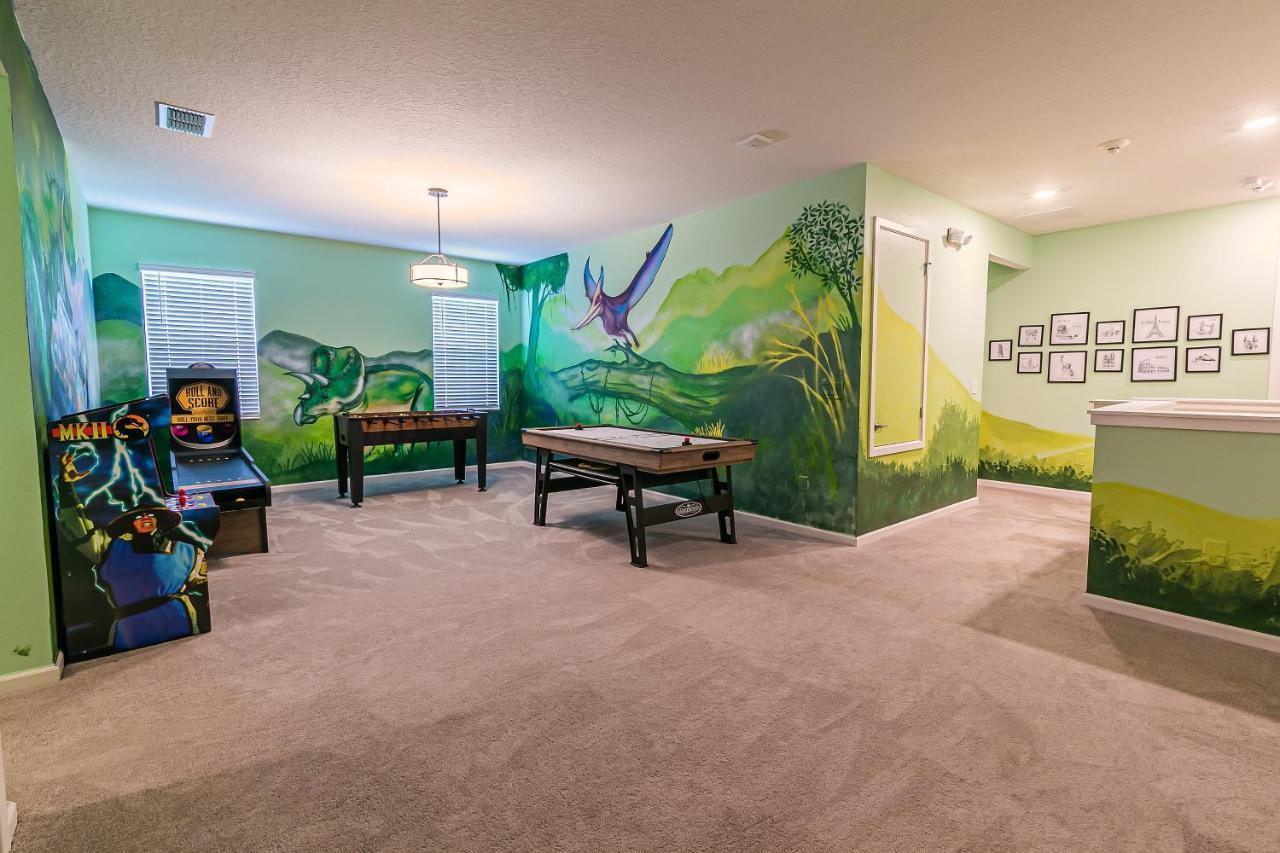 Luxury 12 Bedrooms Pool House 10 Min To Disney4630 키시미 외부 사진