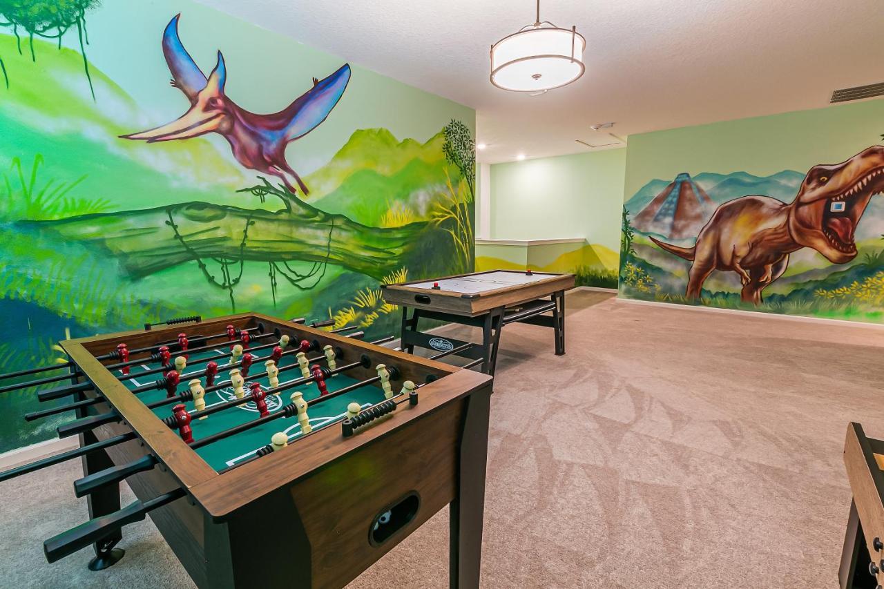 Luxury 12 Bedrooms Pool House 10 Min To Disney4630 키시미 외부 사진