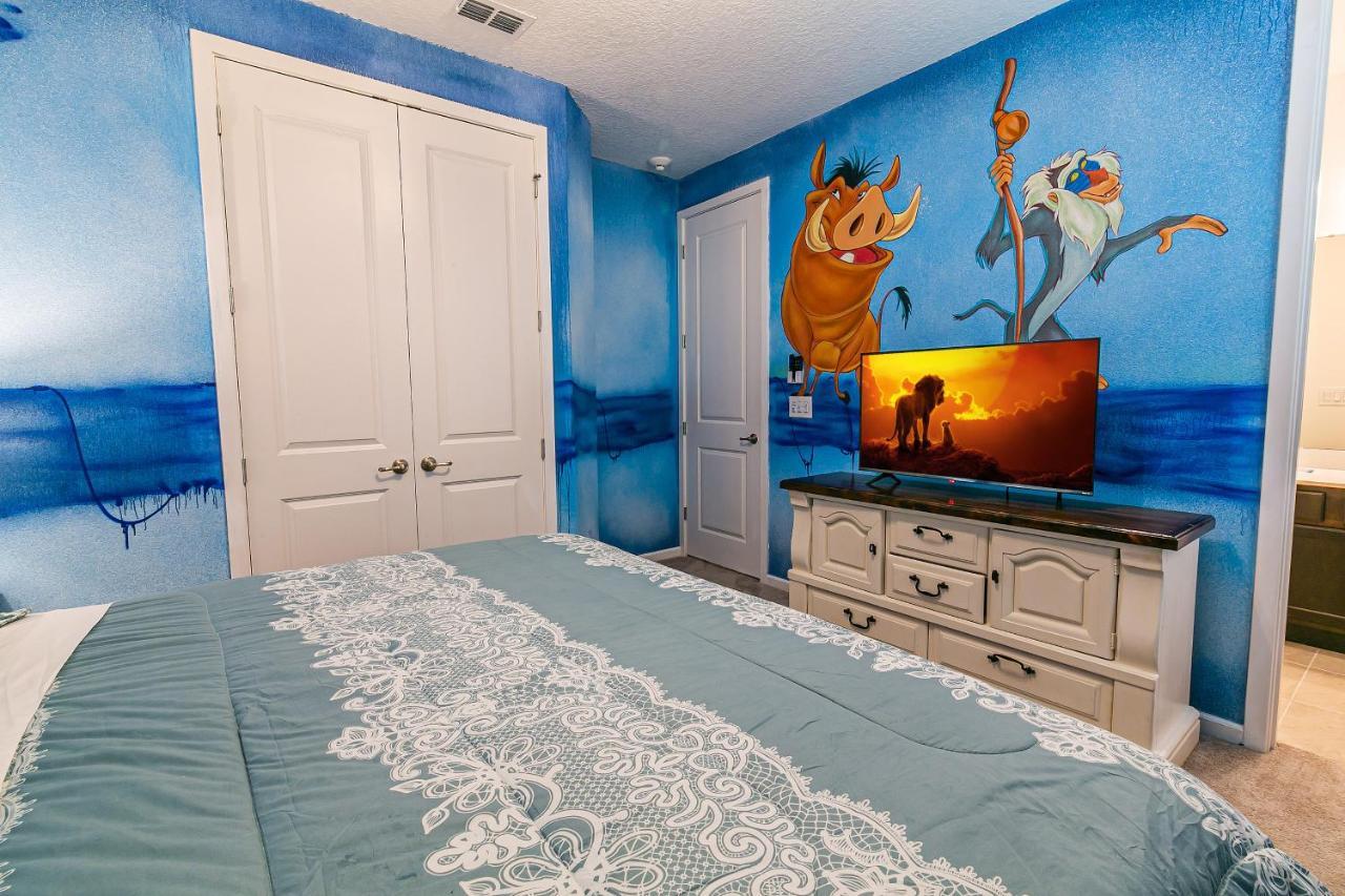 Luxury 12 Bedrooms Pool House 10 Min To Disney4630 키시미 외부 사진