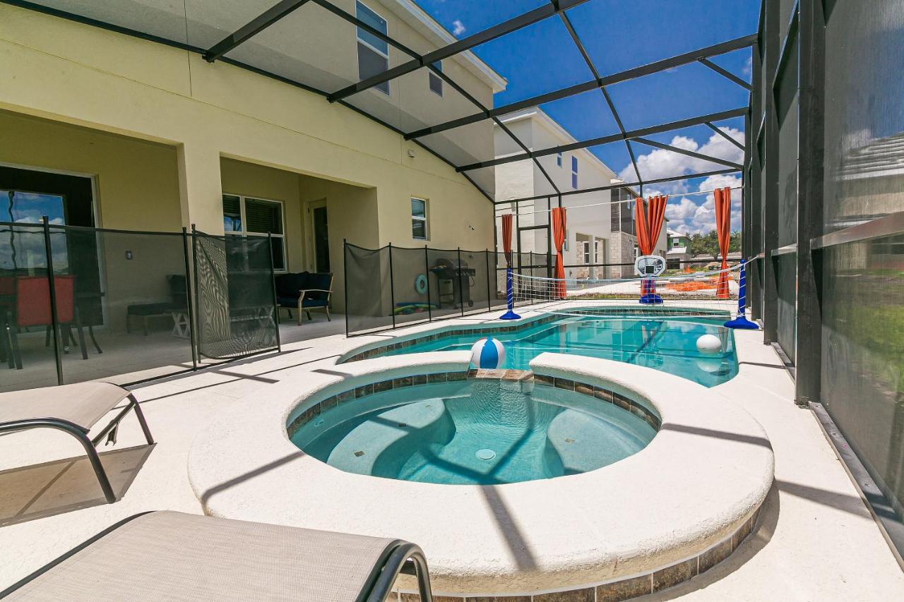 Luxury 12 Bedrooms Pool House 10 Min To Disney4630 키시미 외부 사진