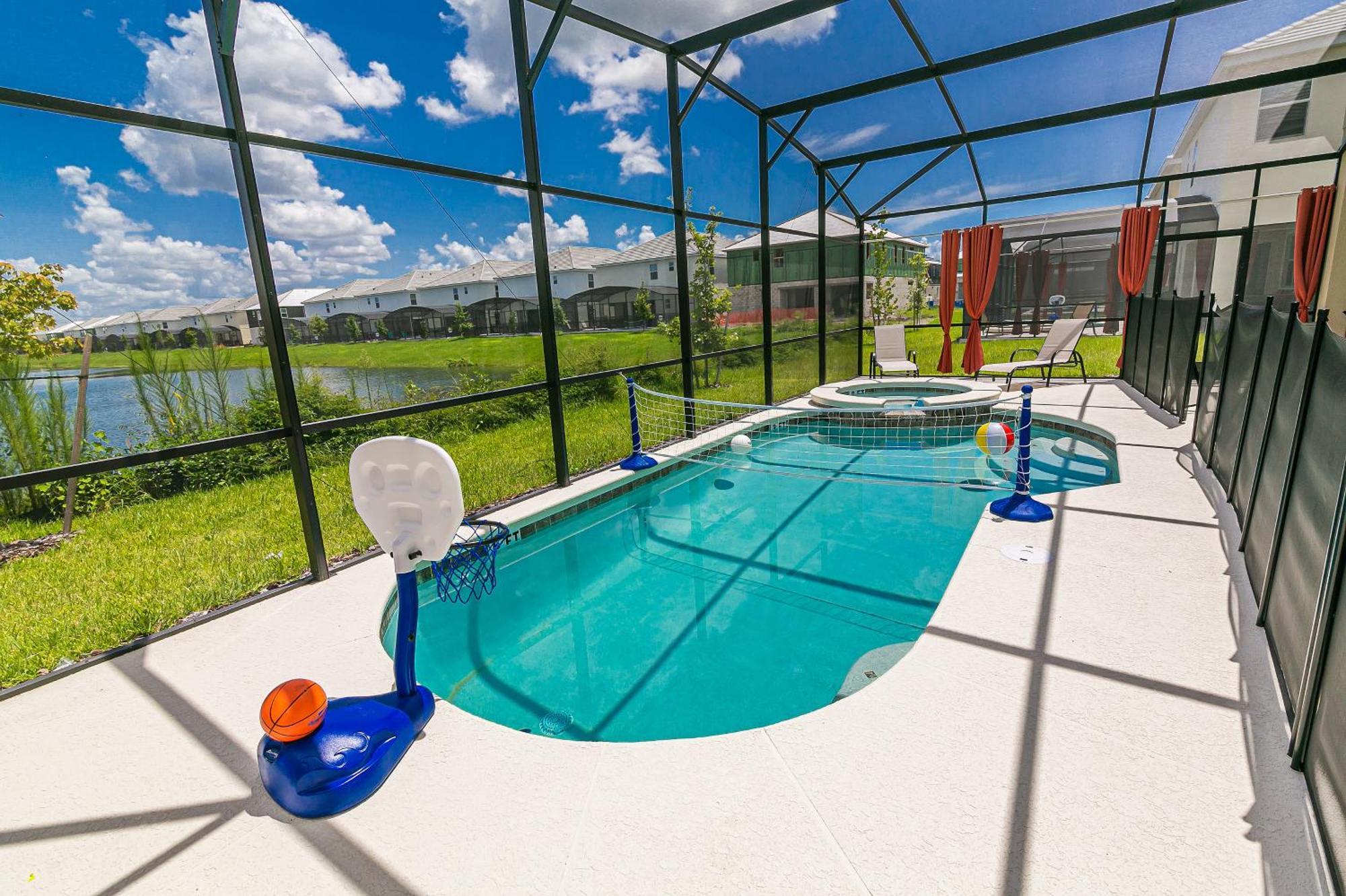 Luxury 12 Bedrooms Pool House 10 Min To Disney4630 키시미 외부 사진